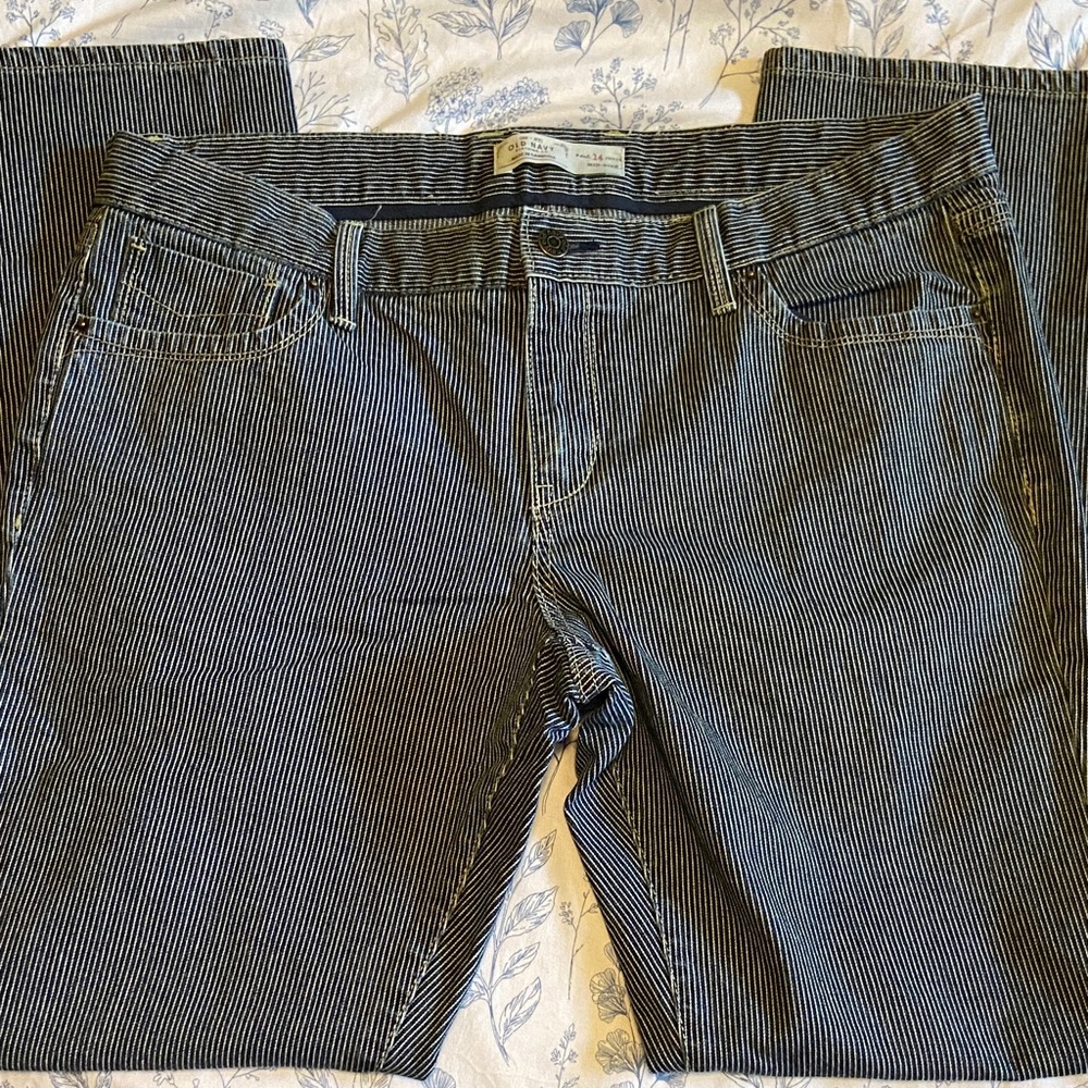 Vintage Old Navy Striped Jeans